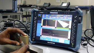 NDT Phased Array Omni MX2 Wedge Delay