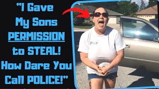 r\/EntitledPeople - Karen Rages When I Get Her Thieving Sons ARRESTED!