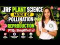 Mode of Pollination &amp; Reproduction — PYQs Simplified | JRF Plant Science 2026 | ICAR JRF 2026