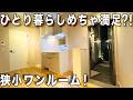 ガチ狭小住宅！まぁまぁ小さなお部屋だけど工夫のあれこれ多数で満足なミニマルなアパート！