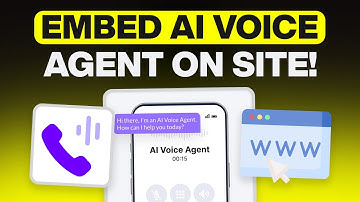 How to Embed AI Voice Assistant on Your Website (EASY)