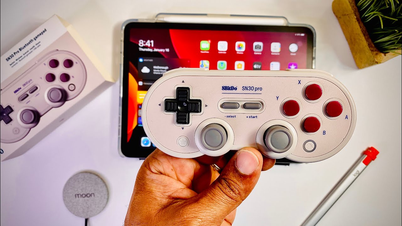 Ipad Pro 11 Accessory Review Runsnail 8bitdo Sn30 Pro Youtube