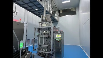 4 Lane Stick Pack Machine #stickpackmachine #stickpackagingmachine