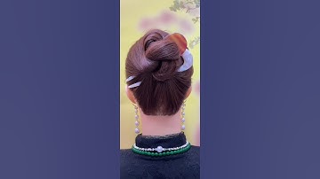 Trâm cài tóc chữ u #shorts