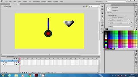 Teknik Animasi Adobe Flash Dan Animate Menggunakan Shape Tween - Part 2
