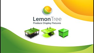 Grocery Store Produce Tables Sleek & Modern Design Lemontree Products