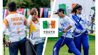 India v Israel - compound U21 mixed team gold | Limerick 2023 World Archery Youth Championships