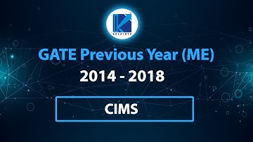 GATE (ME) Previous Year Solved Questions | Production | Ch: 8 CIMS