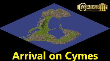 Caesar 3 Augustus  custom map Arrival on Cymes by xHyuukin