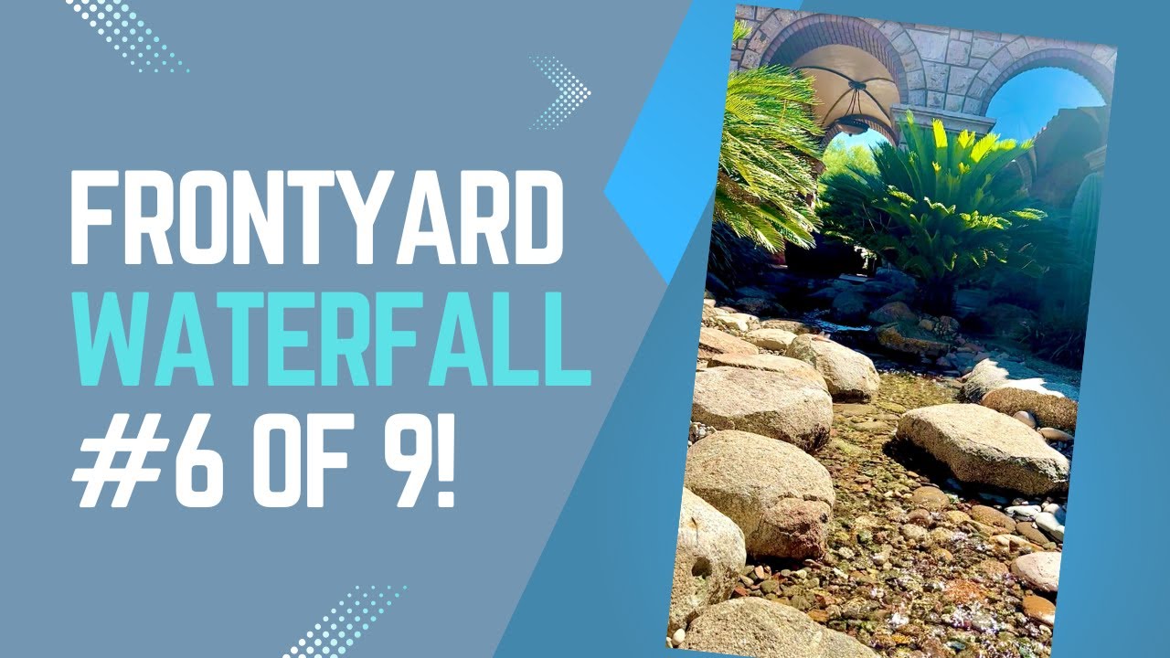 The 6th Waterfall on This Property – Flowing Under the Bridge 🌊✨