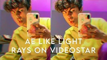 ae like light rays on videostar - paris’s vsp