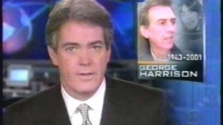 Video voorbeeld van "CBS Evening News - on the Death of George Harrison, Nov. 2001"