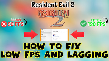 How to Fix Resident Evil 2 Low FPS / Lagging issue 2023 {100% Working}