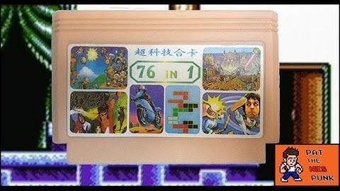 Famicom Multicart Frenzy - Pat the NES Punk