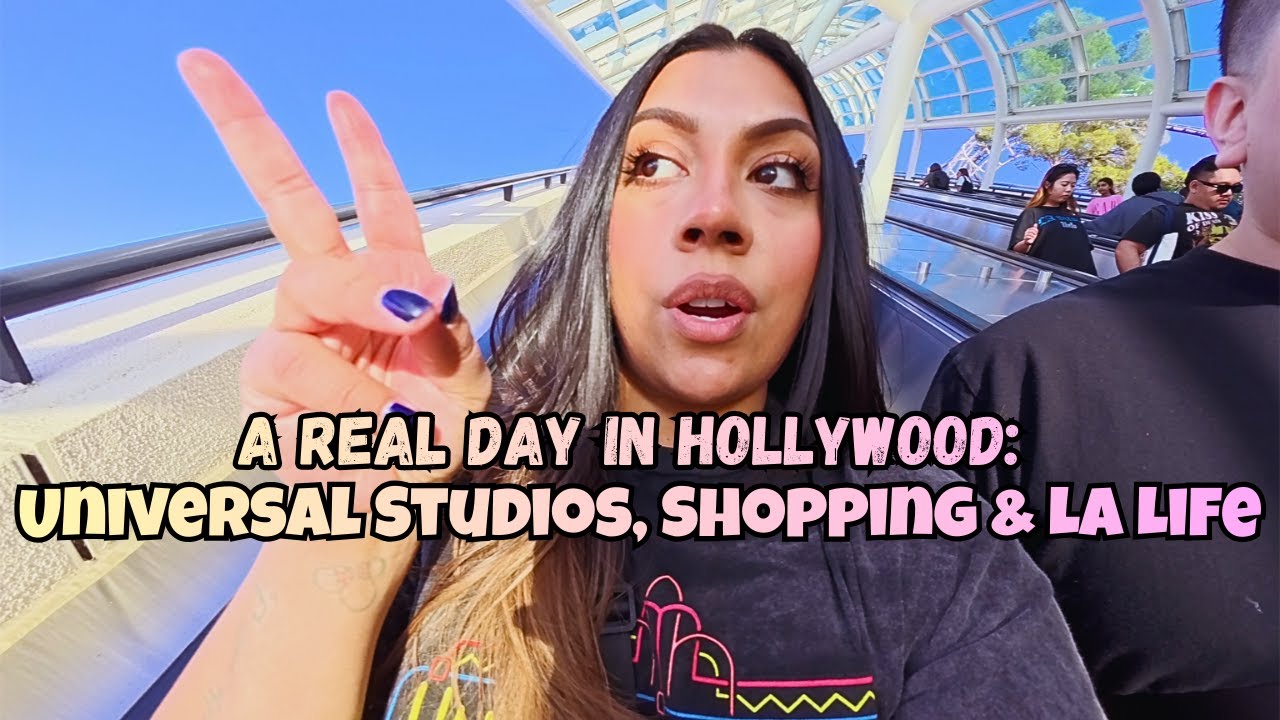 Настоящий день в Голливуде: Universal Studios, шопинг и жизнь в Лос-Анджелесе #fyp