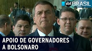 Eleições: Bolsonaro recebe apoio de mais seis governadores | SBT Brasil (06/10/22)