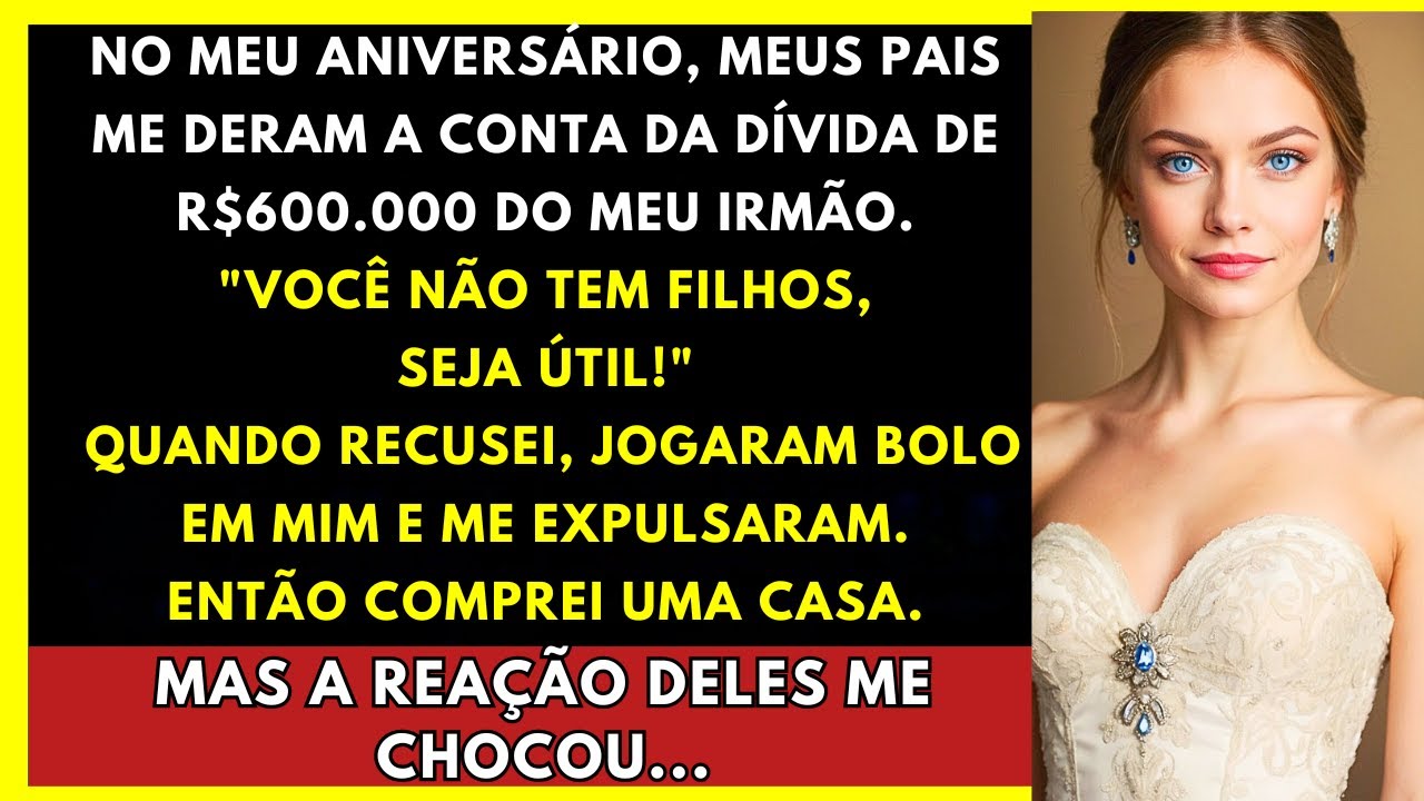 No Meu Aniversário, Meus Pais Me Deram a Conta da Dívida de R$600.000 do Meu Irmão. Quando Recusei..