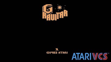 Gravitar (Atari 2600) - The new Atari VCS - Mockduck Plays Games
