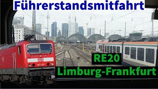 Führerstandsmitfahrt BR 143 LimburgFrankfurt (RE20)