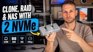 You can turn this ORICO M240-C NVMe Duplicator Into a 16TB RAID & NAS
