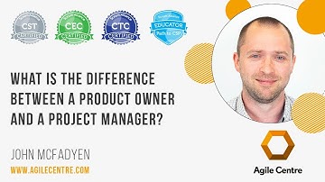 How is a product owner different to a project manager?
