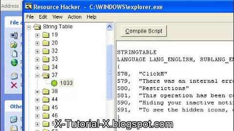 cum modifici butonul start cu resource hacker - tutorial video