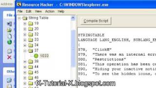 cum modifici butonul start cu resource hacker - tutorial video