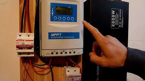 Epever Xtra 4415n mit Verwendung DC Ausgang 48V & 40A und Einstellungen PC & App (Solar Guardian)