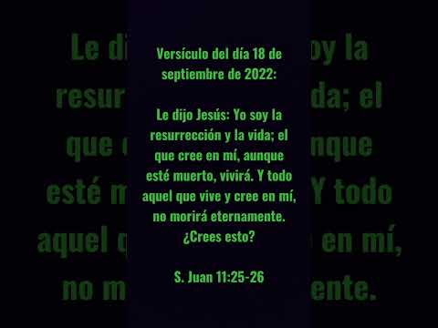 Versículo del día