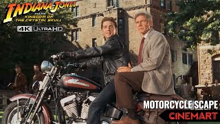 INDIANA JONES ANDAND THETHE KINGDOM OF CRYSTAL SKULL (2008) | Motorcycle Escape Scene 4K UHD