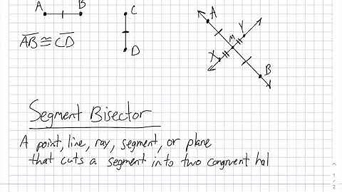 Geometry 1.3A Notes Video