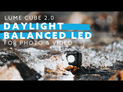 Lume Cube 2.0 Product Overview - Daylight Balanced LED Light For Photo, Video, &amp; Content Creators