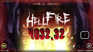 Book of Shadows Slot by NoLimit City - Hellfire BIG WIN screenshot 5