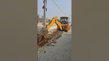 JCB 3DX Plus First Time working Excellent Performance on field for Shastra | jcb video