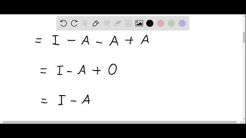 A square matrix A is said to be idempotent if A^2=A (a) Show that if A is idempotent, then so is …