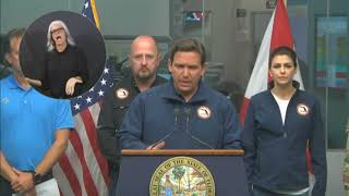 Gov. Ron DeSantis Hurricane Ian update, Wednesday, 7:30 p.m.