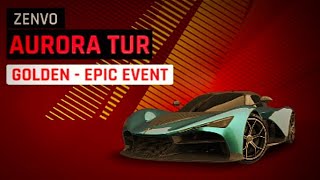 Asphalt 9 Zenvo Aurora TUR Golden Epik Event