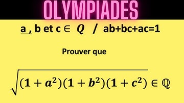 Olympiades mathématiques niveau lycée