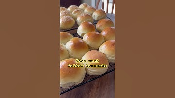 Sourdough burger buns are so soft and fluffy!