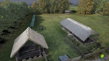 Kleboniškių kaimo buities ekspozicija. PIX4Dmapper, taškų masyvas