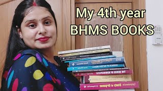 4th year BHMS books & Subject | BHMS life| POM | COMMUNITY MEDICINE | REPERTORY | MATERIA MEDICA