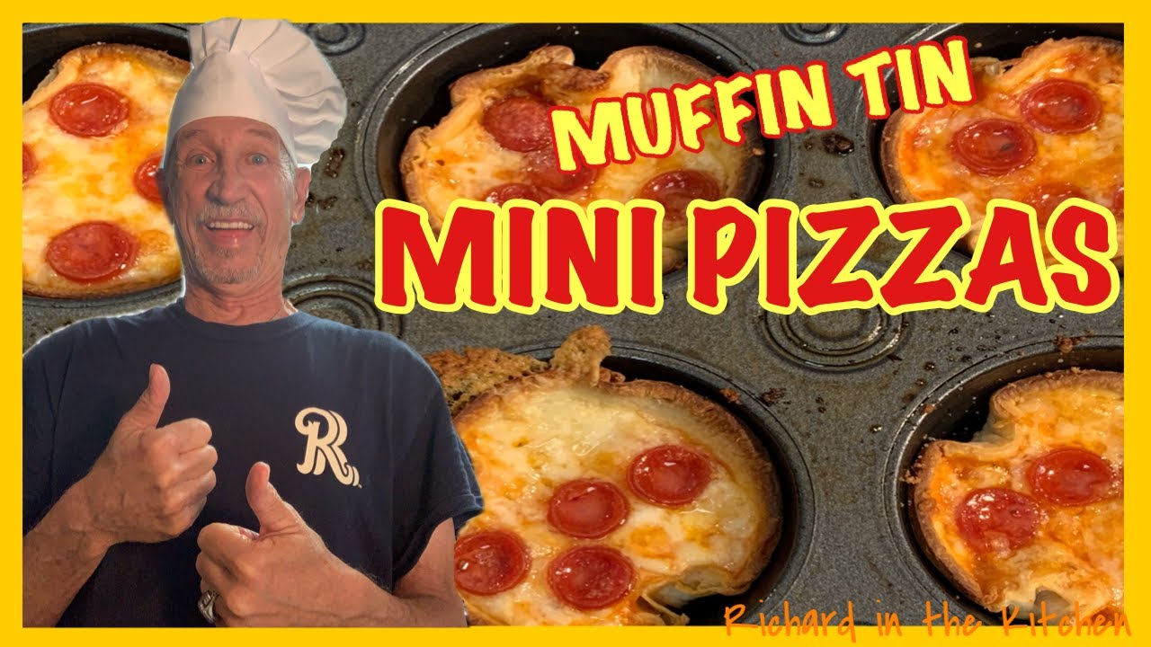 Muffin Tin Mini Pizzas - Yummy Healthy Easy