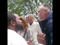 Far right extremists nearly kicked off muslims  speakers corner  br abdullah