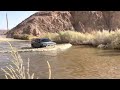 2022 Rivian R1T water fording at Mojave
