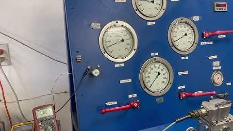 Test Run After Repair - Moog Servo Valve - M/N- G631-36018