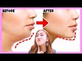 Double Chin Removal, Get a Better Jawline, V shape Face with this Exercise! Get Oval Face Shape!