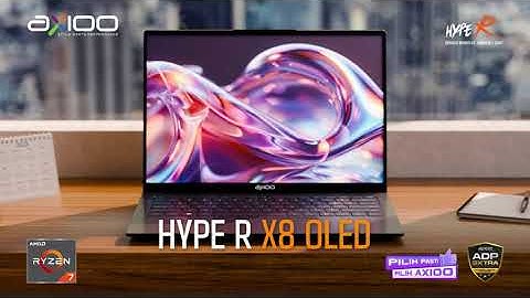 The official unveiling of Axioo Hype R 7 X8 OLED