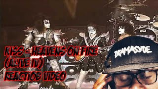 Kiss - Heavens On Fire (Alive IV) REACTION VIDEO