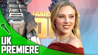 Transformers One Uk Premiere  Chris Hemsworth Scarlett Johansson Brian Tyree Henry