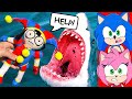 Sonic and amy watch 100 ways to kill pomni christmas edition